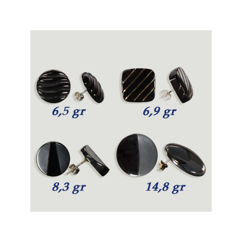 Pendientes botón Plata surtidos a presión. A partir 6,5gr. (PRECIO POR GRAMO) Pendientes botón Plata surtidos a presión. A partir 6,5gr. (PRECIO POR GRAMO)
