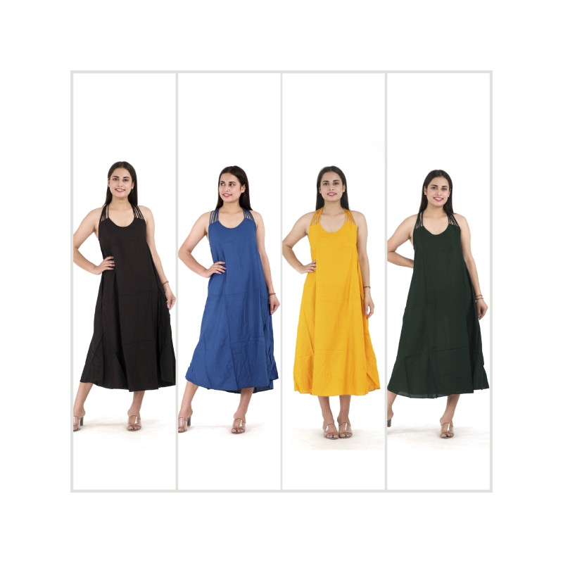 Long rayon dress. Long rayon dress.