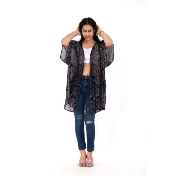 Chiffon poncho