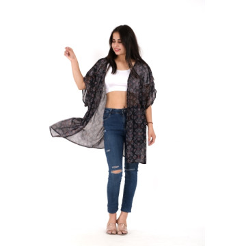 Chiffon poncho