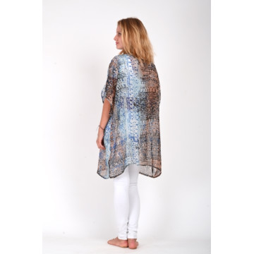 Chiffon poncho