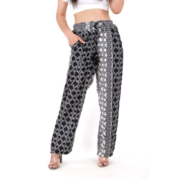 Rayon long pants.