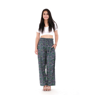 Rayon long pants.