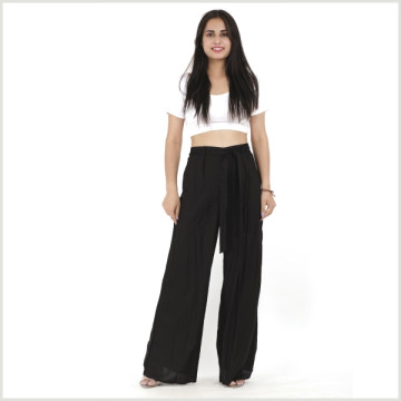 Rayon long pants.