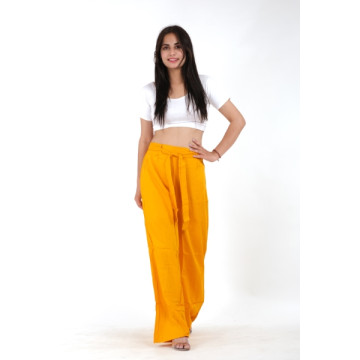 Rayon long pants.