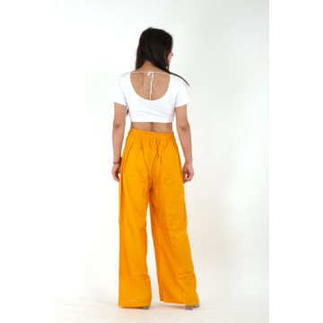 Pantalon long en rayonne.