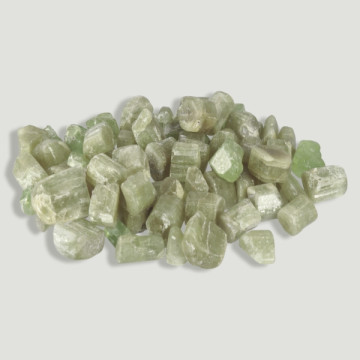 Sachet de 250g. apatite verte Cristal poli
