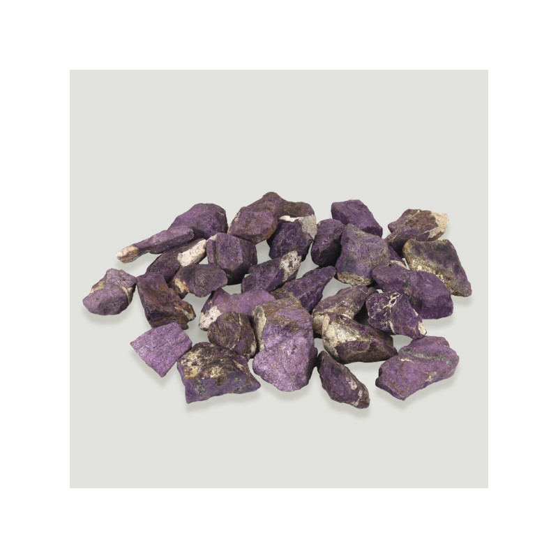 Remplacement de la vraie pierre. Violet brut. Remplacement de la vraie pierre. Violet brut.