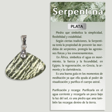 SERPENTINA. Colgante PLATA. Formas surtidas.