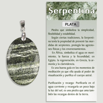 SERPENTINA. Colgante PLATA. Formas surtidas.