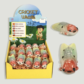Ceramic cricket whistle...