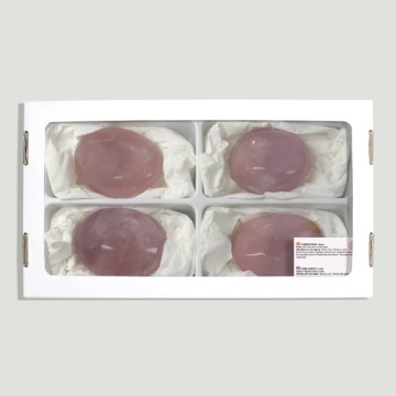 Jaboncillo Cuarzo. Rosa 600-650gr caja-(Al4)