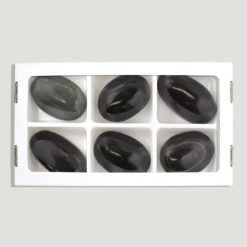 Jaboncillos Obsidiana Iris 125-160gr- (Al6)