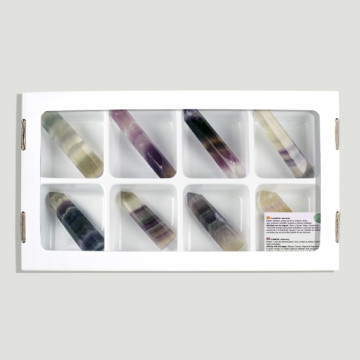 Multicolor Fluorite Tips 30-50gr.- (Al8)