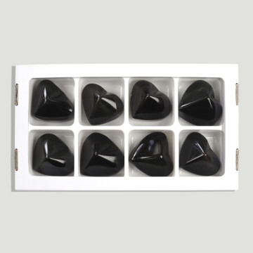 Corazón Obsidiana Iris 100-125gr-(Al8)