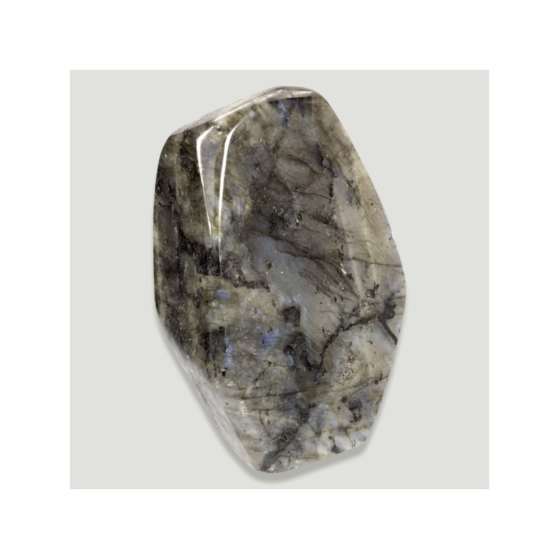 Base taillée en labradorite polie 1000-1100gr Base taillée en labradorite polie 1000-1100gr