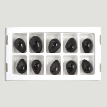 Oeufs Obsidienne Iris 40-60gr (Al10)