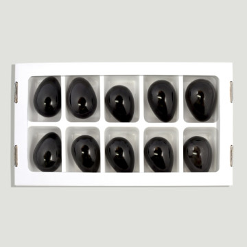 Oeufs Obsidienne Iris 60-80gr (Al10)