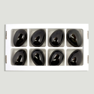 Huevos Obsidiana Iris 125-165gr(Al8)