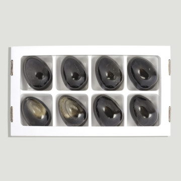 Oeufs d'Obsidienne Dorée 125-165gr (Al8)