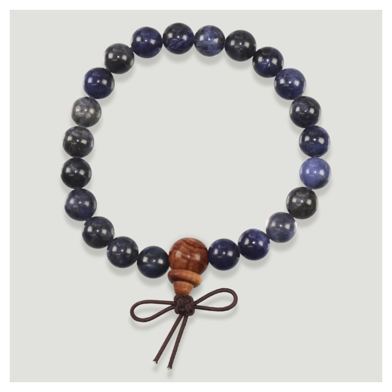 Pulsera MALA Rosario Tibet Sodalita Pulsera MALA Rosario Tibet Sodalita