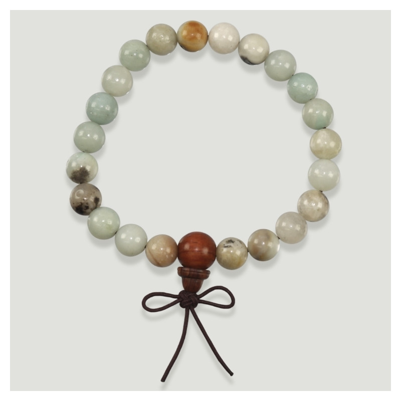 Pulsera MALA Rosario Tibet Amazonita Pulsera MALA Rosario Tibet Amazonita