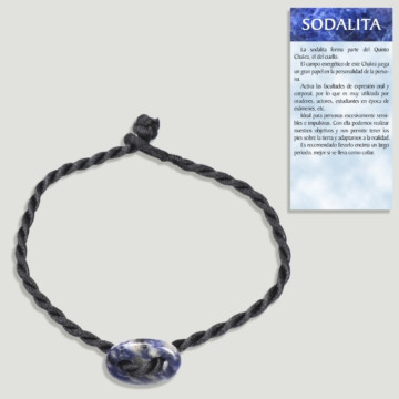 SODALITE CALABROTE+CORDON Bracelet