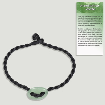 CALABROTE AVENTURINE+CORDON Bracelet 