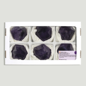 Polished tip amethyst 140-160g- (Al6)