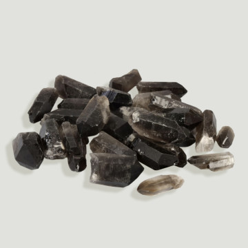 Smoky Quartz Points 10-30g ap- 1kg saco