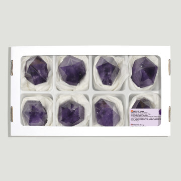 Polished tip amethyst 80-100gr- (Al8)