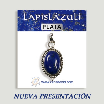 Colgante Plata Cabujón LAPISLAZULI 7,1gr-7,8gr (PRECIO POR GRAMO)