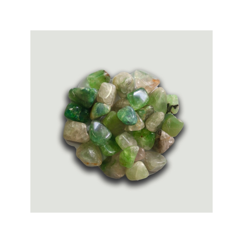 Rodado 3,5-4cm Fluorita Verde Rodado 3,5-4cm Fluorita Verde
