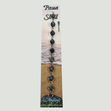 Hook 32 - Abalone bracelet with metal clasp. Assorted models.