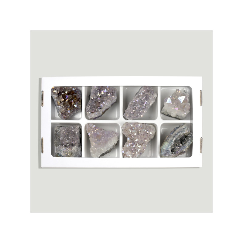 Druse Amethyst Aura Angel 4,5-6cm- (H8) Druse Amethyst Aura Angel 4,5-6cm- (H8)
