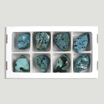 Chrysocolla-Malachite Box 0.730gr approx- (Al8)