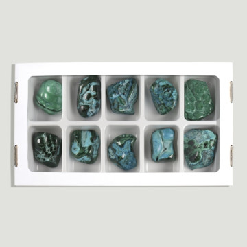 Chrysocolla-Malachite Box 0.750gr approx-(Al10)