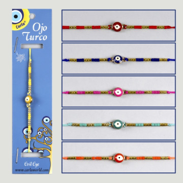Hook 32. Turkish eye bracelet.