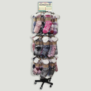 Présentoir Chaussettes SUPERSOFT - 144 pcs