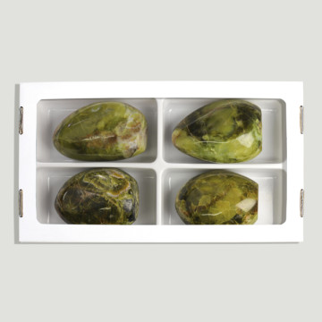 Green Opal Sculptures - (Al4)