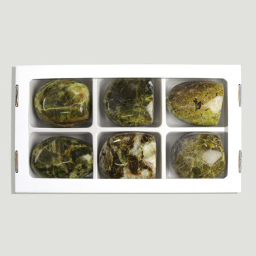 Green Opal Sculptures - (Al6)