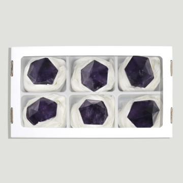 Polished tip amethyst 100-140gr- (Al6)