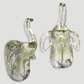 Elefante cristal 18x11x5cm