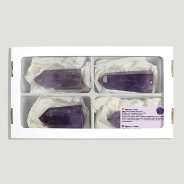 Bolivia Amethyst Points 100-130gr. (Al4)