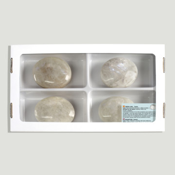 Moonstone Soap 6.5x5.2cm approx-(H4)