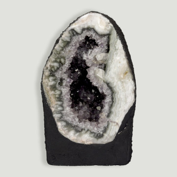 Capela de ametista de 4.994 kg Aproximadamente 16x24x13 cm.