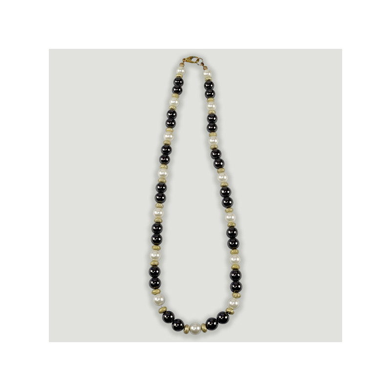 Collar Hematites. Modelo 21 Collar Hematites. Modelo 21