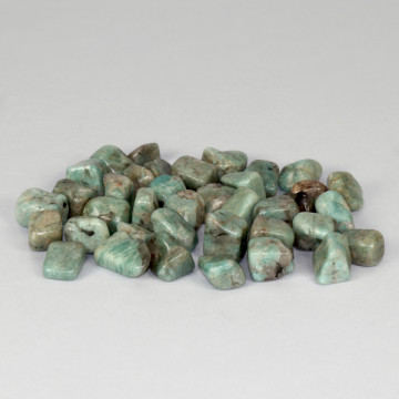 Stone tumbled 200pcs/KG (250gr). Amazonite