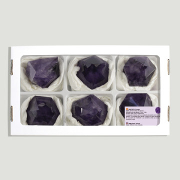 Polished tip amethyst 140-160g- (Al6)