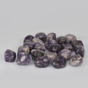 Rolled Amethyst bag 1Kg size 4cm ap